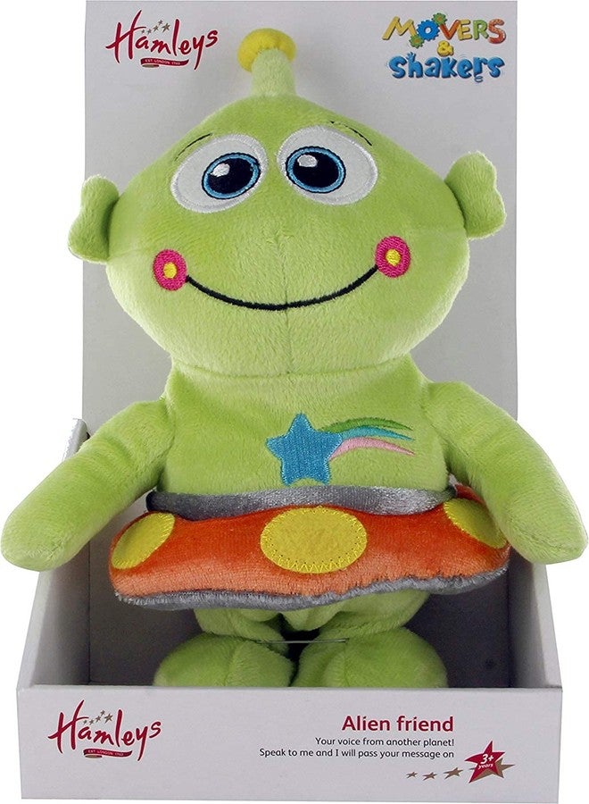 Hamleys Movers & Shakers Alan The Alien (Green), 3Y+ | Safe & Gift-Friendly - Image 1